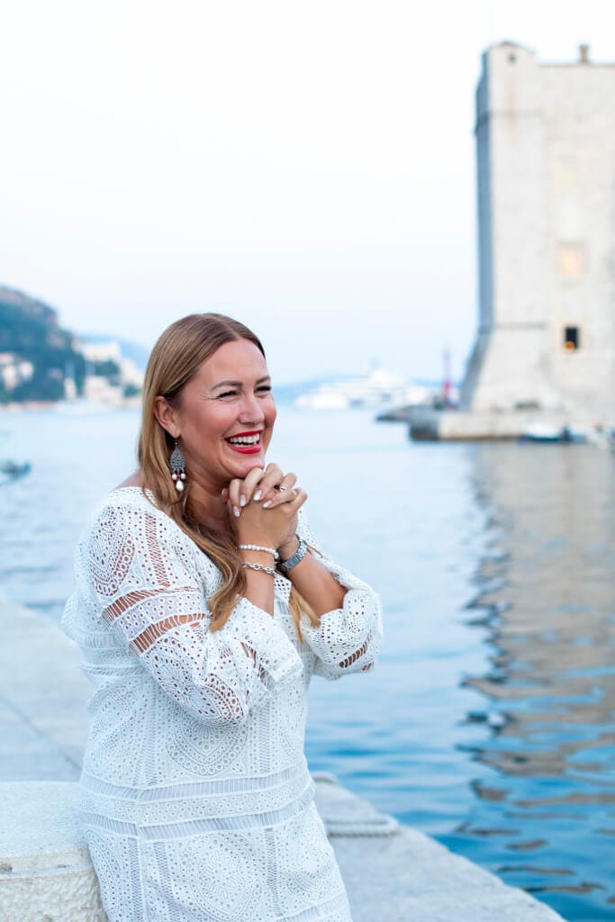 Ines Nanić, the founder and CEO of Dubrovnik Event